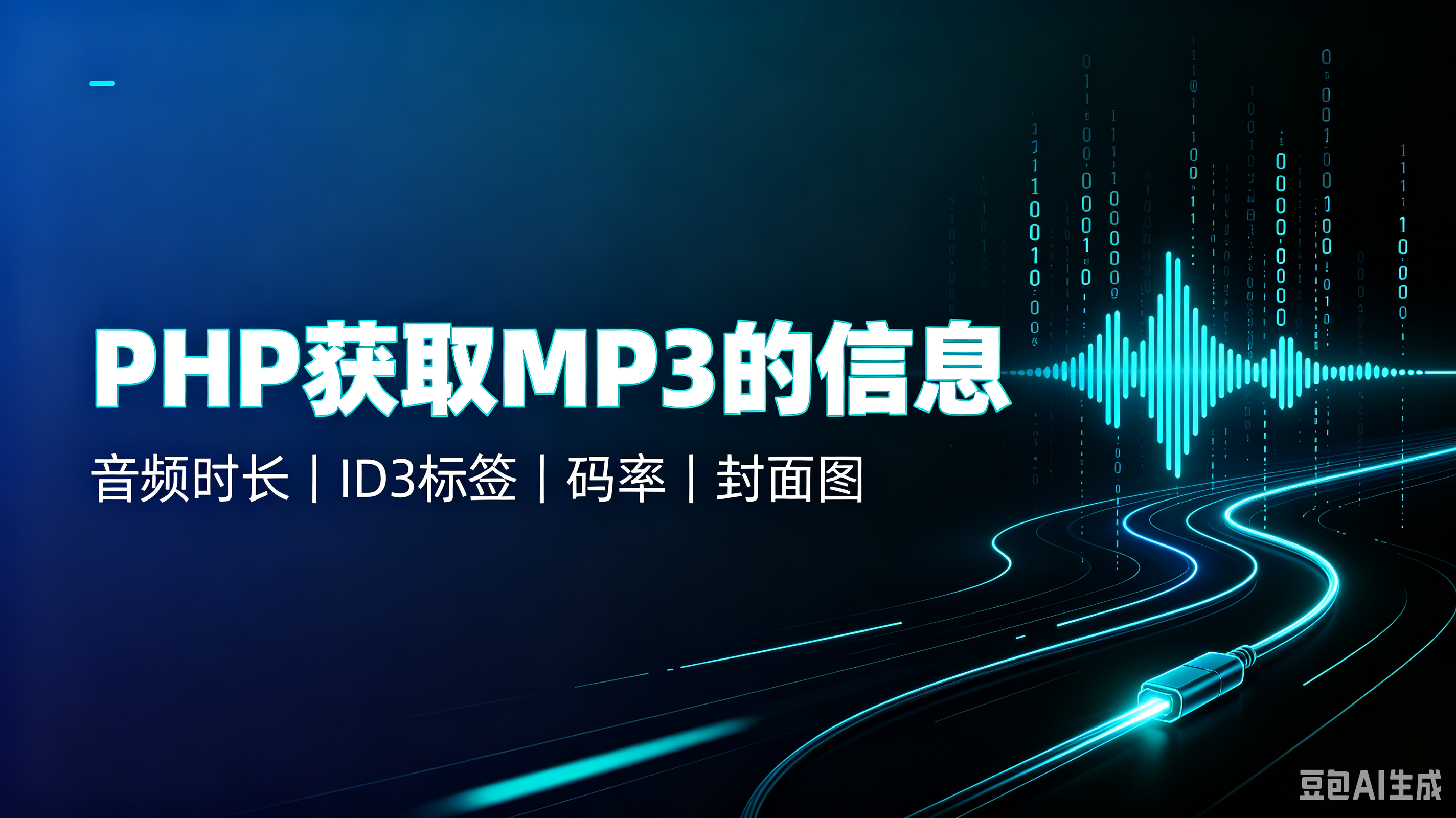 PHP 获取MP3信息（时长、ID3标签、码率、封面）3种方案