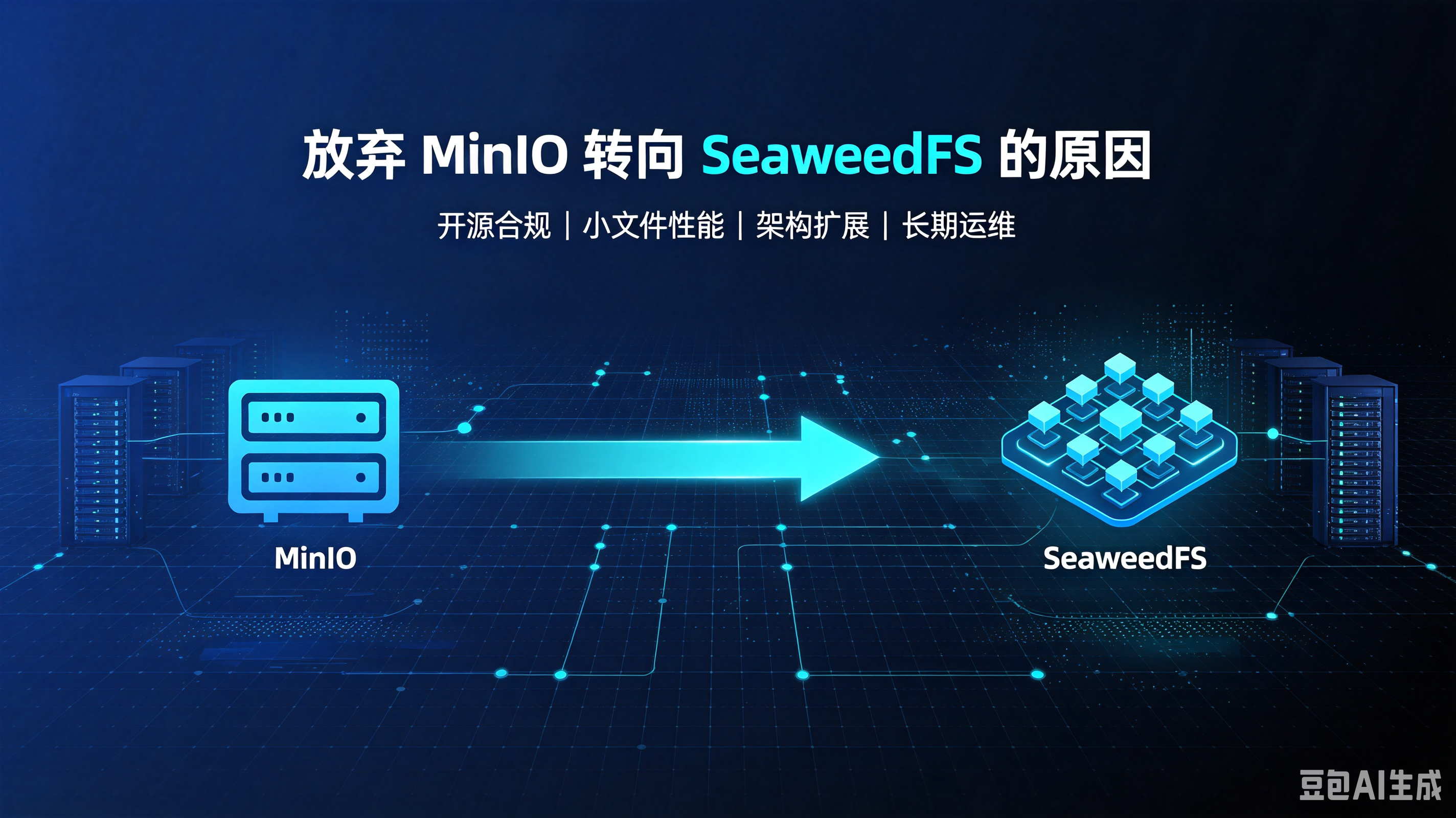 放弃MinIO转向SeaweedFS的原因